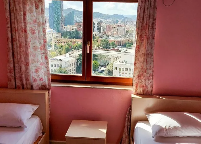 Penthouse Of Downtown 公寓 地拉那